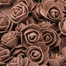 50/100/200 Pieces Teddy Bear of Roses 3cm Foam Wedding Decorative Christmas Decor for Home Diy Gifts Box Artificial Flowers