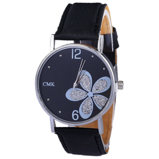 Top Brand Luxury Classic Women's Casual Quartz Leather Band Strap Watch Round Analog Clock Wrist Watches