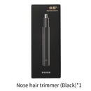 Electric Nose Hair Trimmer and Ear Hair Trimmer Vacuum Cleaning System For Men's Nose Hair Trimmer IPX7 Waterproof For Mens Gift