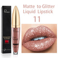 18 Color Matte To Shiny Glitter Liquid Lipstick Shiny Lip Gloss Diamond Waterproof Long Lasting Pearl Lipgloss Women Lip Makeup