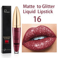 18 Color Matte To Shiny Glitter Liquid Lipstick Shiny Lip Gloss Diamond Waterproof Long Lasting Pearl Lipgloss Women Lip Makeup