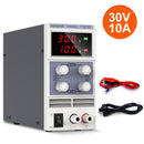Wanptek Adjustable DC power supply 30V 10A LED Digital Lab Bench Power Source Stabilized Power Supply Voltage Regulator Switch
