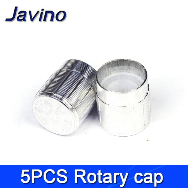 5PCS/LOT 20 Position 360 Degree Rotary Encoder EC11 w Push Button 5Pin Handle Long 15/20MM With A Built In Push Button Switch