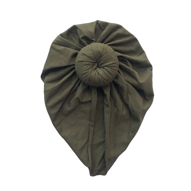 Baby Hat Soft Lovely Flower Bowknot Baby Girl Hats Toddler Turban Hair Band Bonnet Infant Cap Newborn Headwrap Hat Baby Hairband