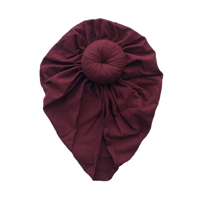 Baby Hat Soft Lovely Flower Bowknot Baby Girl Hats Toddler Turban Hair Band Bonnet Infant Cap Newborn Headwrap Hat Baby Hairband