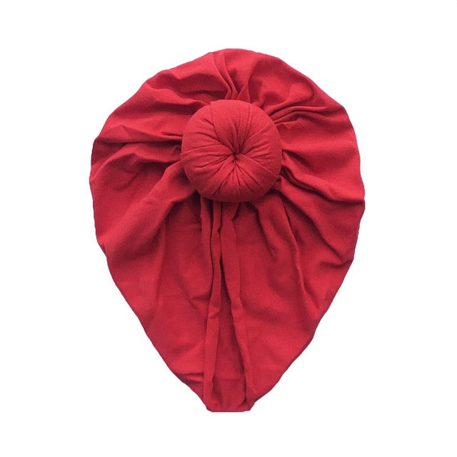 Baby Hat Soft Lovely Flower Bowknot Baby Girl Hats Toddler Turban Hair Band Bonnet Infant Cap Newborn Headwrap Hat Baby Hairband