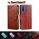 Leather Cover For Xiaomi Redmi 9T Case Flip Phone Protective Shell Funda On Redmi 9T 9 T Case  Hoesje Etui Book Capa Coque Bag