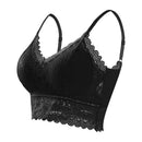 New Women Lace Bras Top Comfortable Bralette Solid Color Beauty Back Underwear Sexy Vest Female Add pad Wireless Bra Lingerie