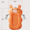 Baby Shower Bathtub Net Pad Standing Type Floating Newborn 0-2 Year Old Supplies Rack Accessories Mat Bebe Tub Set Cushion