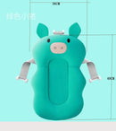 Baby Shower Bathtub Net Pad Standing Type Floating Newborn 0-2 Year Old Supplies Rack Accessories Mat Bebe Tub Set Cushion