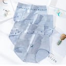 LANGSHA Plus Size M-5XL Panties Women Cotton High Waist Slimming Underwear Girls Seamless Briefs Sexy Female Breathable Lingerie