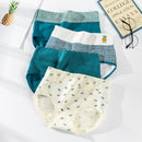 LANGSHA Plus Size M-5XL Panties Women Cotton High Waist Slimming Underwear Girls Seamless Briefs Sexy Female Breathable Lingerie