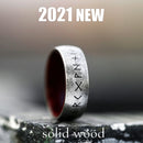 Beier Stainless steel Odin Norse Viking Amulet Rune MEN Ring fashion  words Retro Jewelry  LR-R133