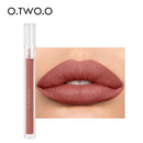 O.TWO.O Nude Lipstick Matte Lips Makeup Waterproof Long Lasting Non Sticky Lip Gloss Lightweight Moisturizing Lip Tint Cosmetics