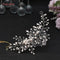 YouLaPan HP295 Flower Headwear Wedding Headband for Bride Crystal Pearls Women Tiara Bridal Headpieces Hair Jewelry Accessories