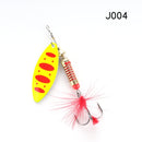 W.P.E Brand Spinner Lure 1pcs 6.5g/10g/13.5g 22 color with Treble Hook Metal Spoon Lure Hard Fishing Lure Fishing Tackle Bait
