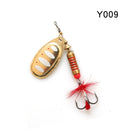 W.P.E Brand Spinner Lure 1pcs 6.5g/10g/13.5g 22 color with Treble Hook Metal Spoon Lure Hard Fishing Lure Fishing Tackle Bait