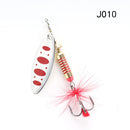 W.P.E Brand Spinner Lure 1pcs 6.5g/10g/13.5g 22 color with Treble Hook Metal Spoon Lure Hard Fishing Lure Fishing Tackle Bait