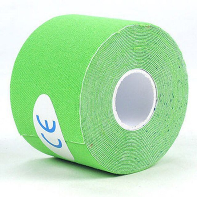 2 Size Kinesiology Tape Athletic Recovery Elastic Tape Relief Muscle Pain Knee Pads Support For Sport Fitness Bandage