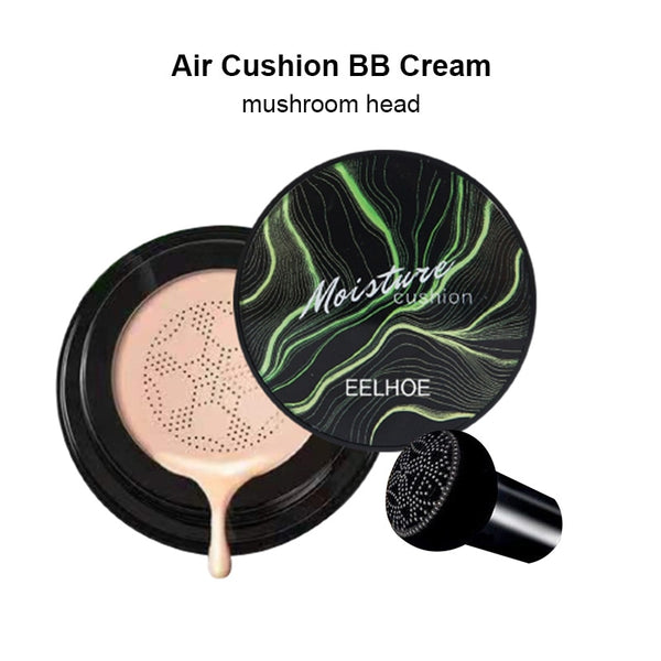 Air Cushion Mushroom Head BB CC Cream Moisturizing All Coverage Concealer Face Cosmetics Oil Control Face Foundation TSLM1