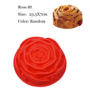 Silicone Cake Molds Flower Crown Shape  Baking  mold kitchen Tool 3D Bread Pastry Mold Pizza Pan DIY Birthday Wedding Party