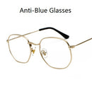 2021 Square Sunglases Men Hexagon Sun glasses Mannen Women Metal Frame Fishing Glasses Gold gray Eyewear lentes de sol hombre