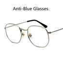 2021 Square Sunglases Men Hexagon Sun glasses Mannen Women Metal Frame Fishing Glasses Gold gray Eyewear lentes de sol hombre