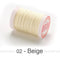 0.4 0.5 0.6mm Round Waxed Thread Polyester Cord Wax Coated Strings for Braided Bracelets DIY Accessories or Leather Craft Sewing