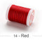 0.4 0.5 0.6mm Round Waxed Thread Polyester Cord Wax Coated Strings for Braided Bracelets DIY Accessories or Leather Craft Sewing