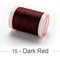 0.4 0.5 0.6mm Round Waxed Thread Polyester Cord Wax Coated Strings for Braided Bracelets DIY Accessories or Leather Craft Sewing