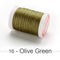 0.4 0.5 0.6mm Round Waxed Thread Polyester Cord Wax Coated Strings for Braided Bracelets DIY Accessories or Leather Craft Sewing