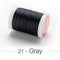 0.4 0.5 0.6mm Round Waxed Thread Polyester Cord Wax Coated Strings for Braided Bracelets DIY Accessories or Leather Craft Sewing