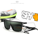 HELM Polarized Sunglasses Men Classic Square Unisex Sun Glasses Ken Block With Original Box Happy 43 Lense