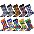 New Men's Socks Casual Business High Quality Happy  Combed Cotton Socks Harajuku Fashion Clothing Gentleman Socks Men Gift
