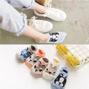 5 Pairs/lot Women Leopard Spring Sesame Street Cute Ankle Socks Cute Funny Lips Print Boat Short Sox Invisible Lady Girl Summer