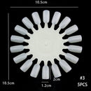 False Nail Tips Color Card Practice Display Showing Shelf Tools Buckle Ring Manicure DIY Nail Display Nail Art Practice tool