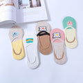 27 Style 10 Piece=5 Pairs/Lot Cute Harajuku Animal Women Socks Set Funny Spring Cat Dog Rabbit Panda Low Cut Short Sock Happy