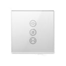 Tuya Smart Life WiFi Roller Shutter Curtain Switch Silver Color Remote Control Electric Blinds Google Home Aelxa Smart Home