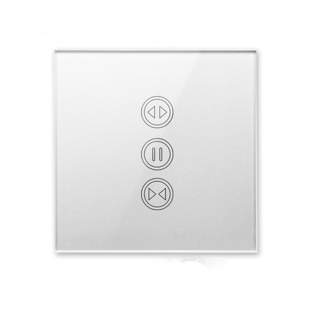 Tuya Smart Life WiFi Roller Shutter Curtain Switch Silver Color Remote Control Electric Blinds Google Home Aelxa Smart Home