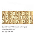 Wooden Letters Natural Alphabet Letters And Numbers Personalised DIY Craft Home Decor Wedding Birthday Xmas Party Name Design