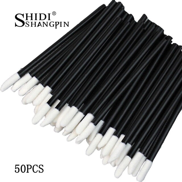 50-100 PCS Disposable Lip Brush Women Accessories Wholesale Gloss Wands Applicator Perfect Best Hot Pretty  MakeUp Tool Fashion