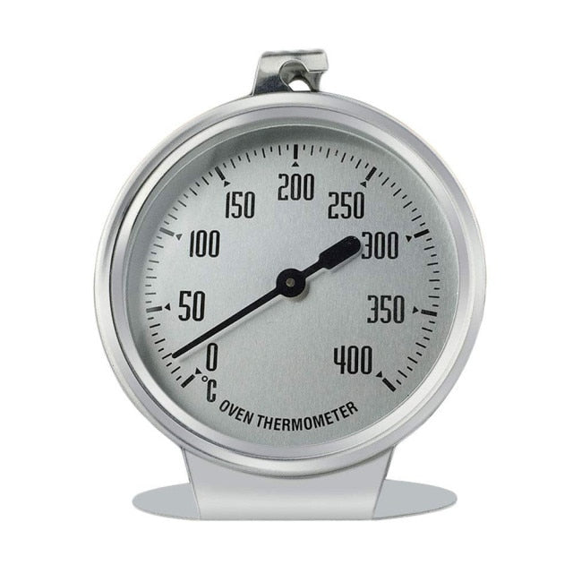 0-400 Celsius Stainless Steel Oven Thermometer Mini Dial Stand Up Temperature Gauge Gage Food Meat Kitchen Tools Oven Cooker