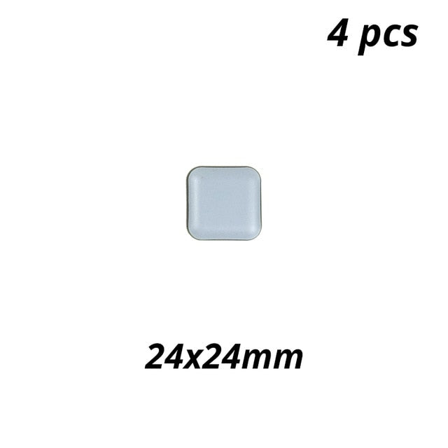 Chair Pads 3.0 Floor Protector Rubber Feet Furniture Legs Table Chairs Felt Pad  Seat Round Easy Sliders Glides