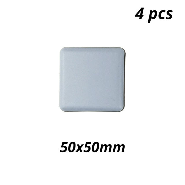 Chair Pads 3.0 Floor Protector Rubber Feet Furniture Legs Table Chairs Felt Pad  Seat Round Easy Sliders Glides