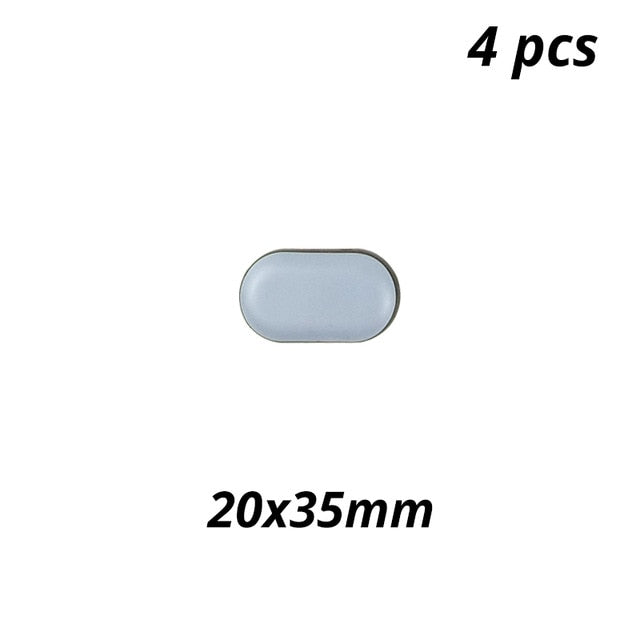 Chair Pads 3.0 Floor Protector Rubber Feet Furniture Legs Table Chairs Felt Pad  Seat Round Easy Sliders Glides