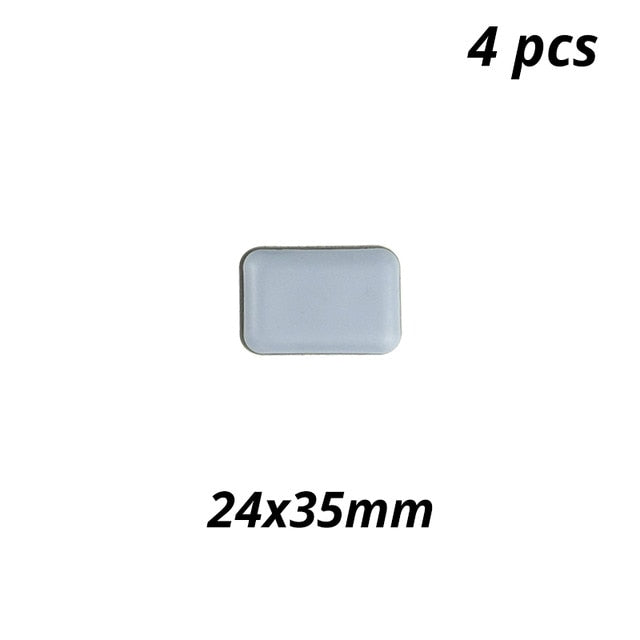 Chair Pads 3.0 Floor Protector Rubber Feet Furniture Legs Table Chairs Felt Pad  Seat Round Easy Sliders Glides