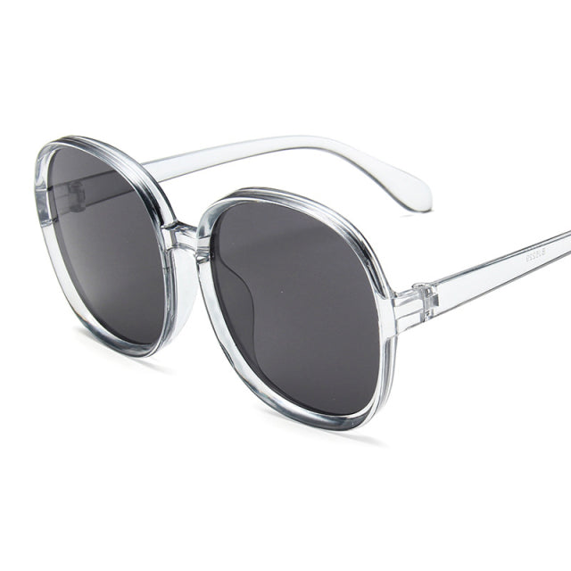 DCM Newest Round Sunglasses Woman Oversized Female Glasses Gradient Fashion Brand Women Sun Glasses Ladies 2020 UV400