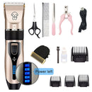 Dog Clipper Dog Hair Clippers Grooming  (Pet/Cat/Dog/Rabbit) haircut Trimmer Shaver Set Pets cordless Rechargeable Professional