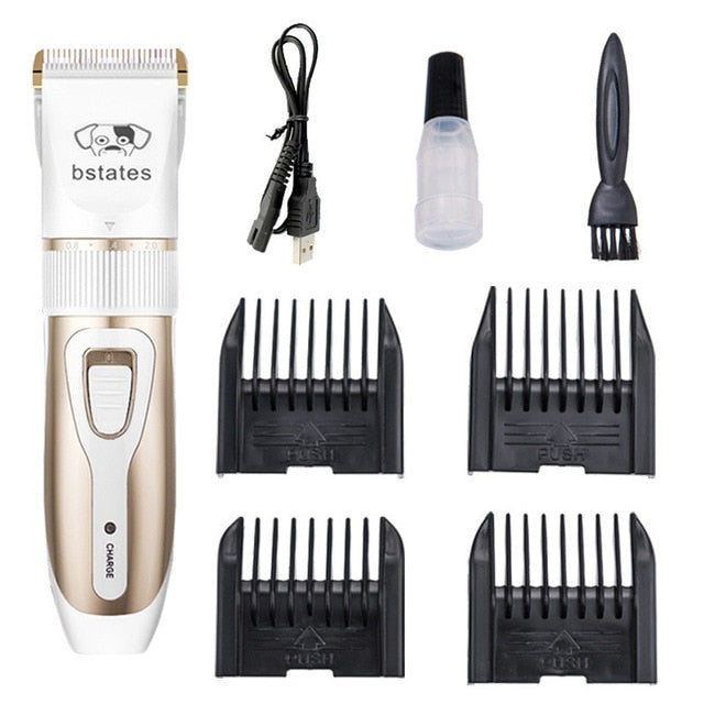Dog Clipper Dog Hair Clippers Grooming  (Pet/Cat/Dog/Rabbit) haircut Trimmer Shaver Set Pets cordless Rechargeable Professional