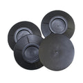4Pcs Floor Mat Washing Machine Feet Pads Non Slip Shock Proof Furniture Elasticity Black Rubber Protectors